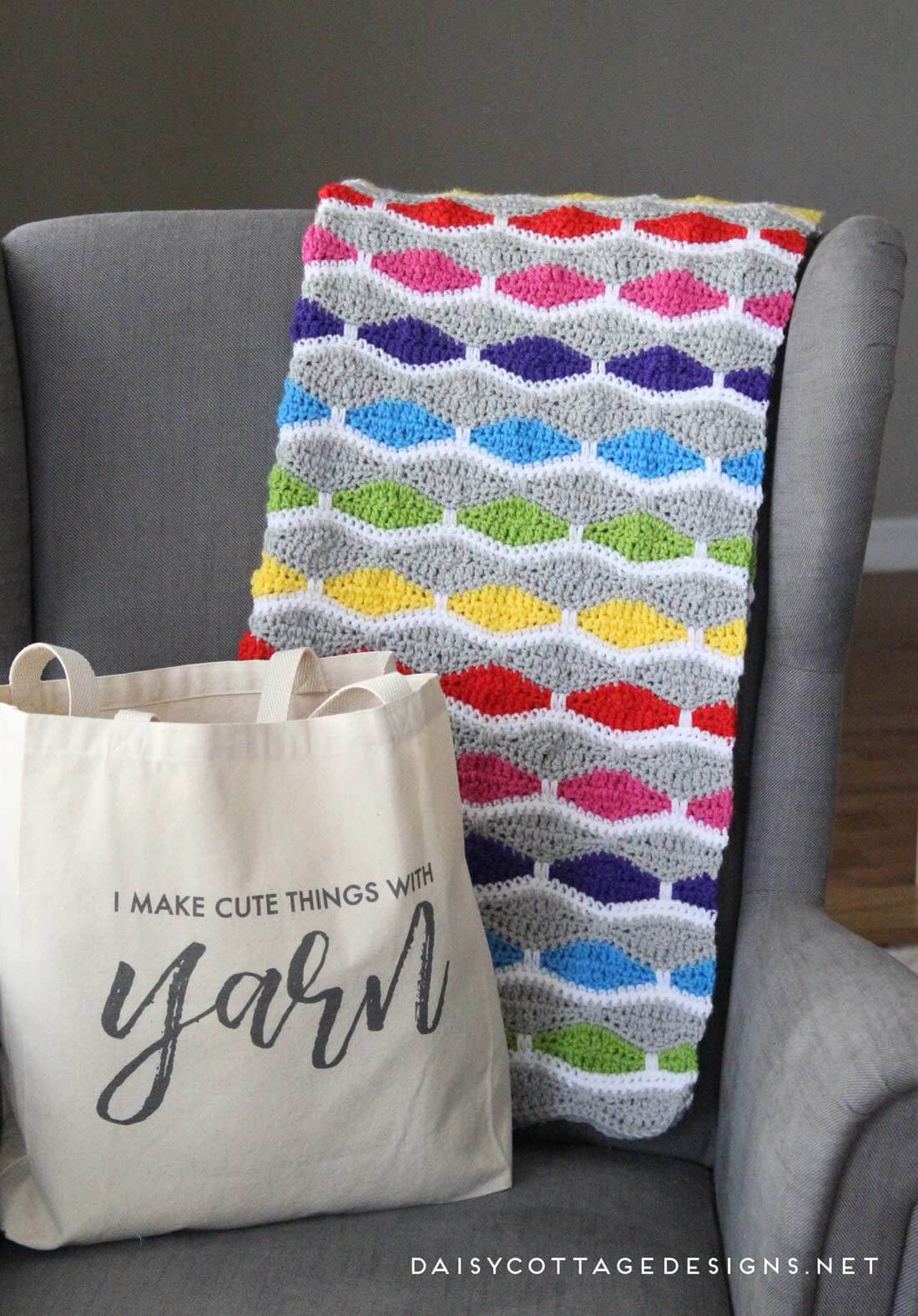 Yarn-Tote-Blanket-Crochet-Pattern Yarn-Tote-Blanket-Crochet-Pattern