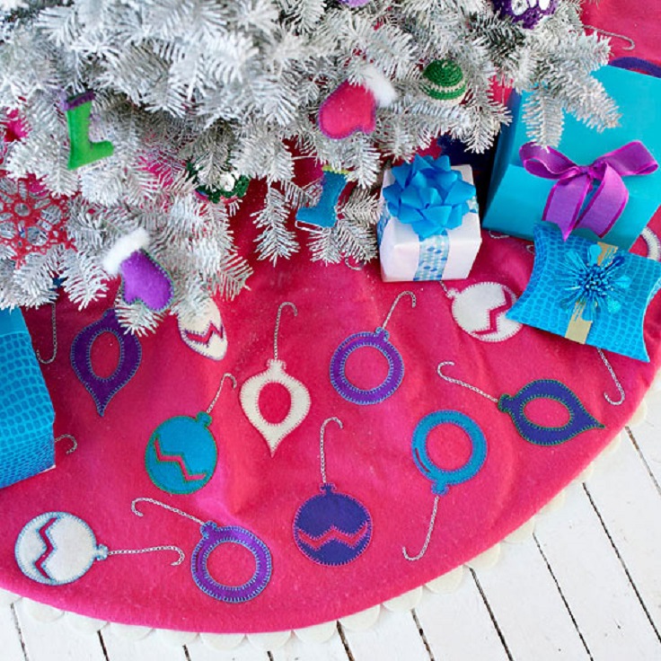 Top 10 Festive DIY Christmas Tree Skirts | Top Inspired