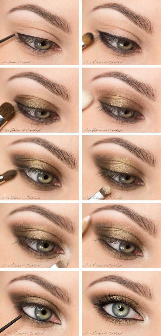 bronze-smokey-eyes-