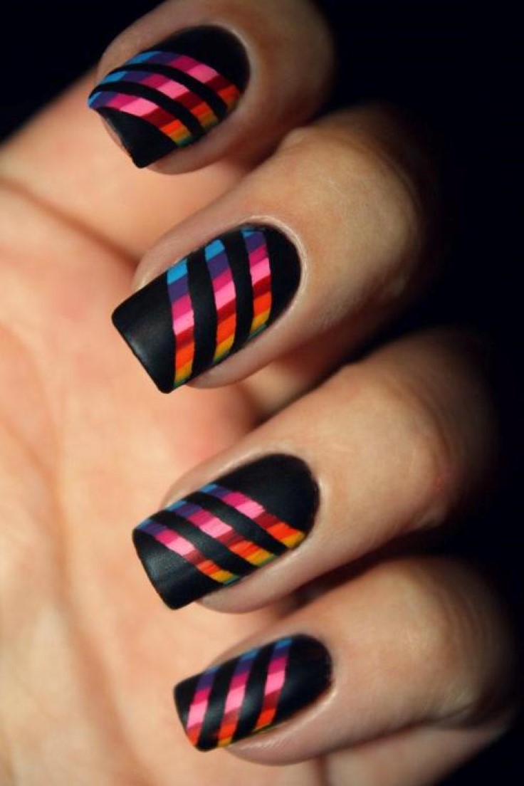 Top 10 Striped Nail Designs | Top Inspired
