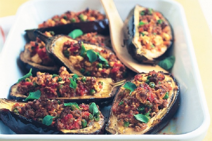 Bolognaise-stuffed-eggplant Bolognaise-stuffed-eggplant