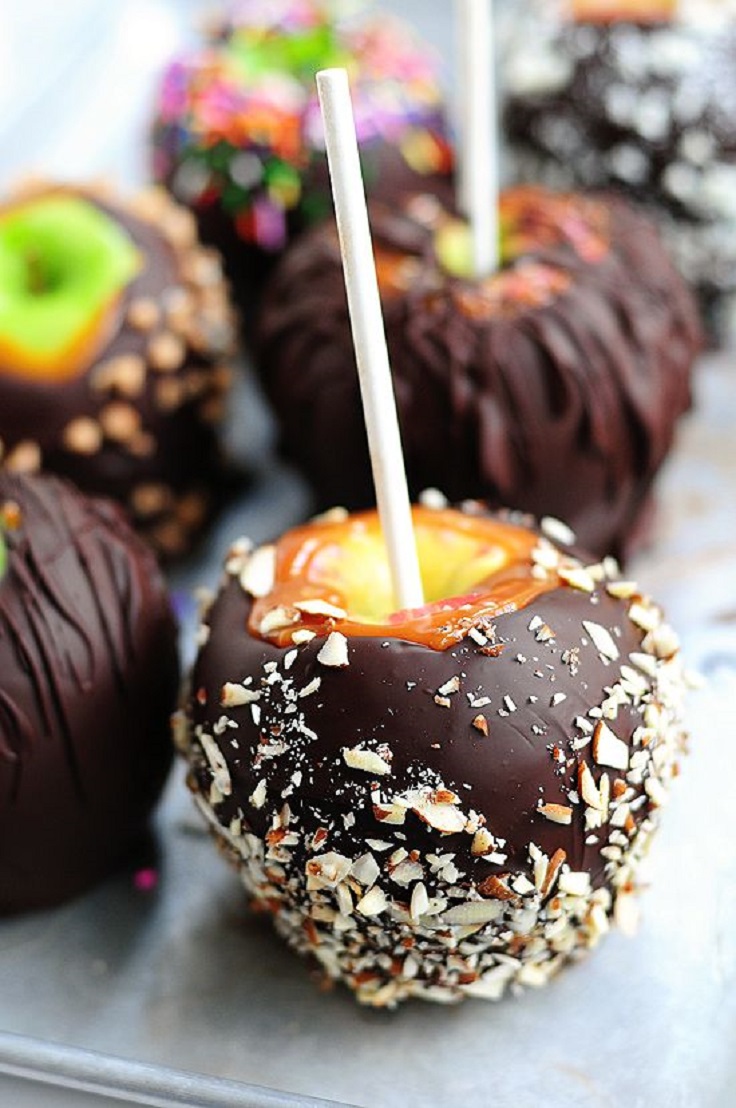 Chocolate-Caramel-Apples