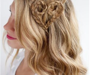 Top 10 Valentine Heart-Shaped Hairstyles