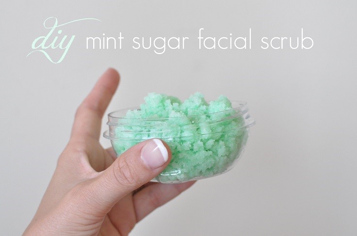 DIY-Mint-Facial-Sugar-Scrub