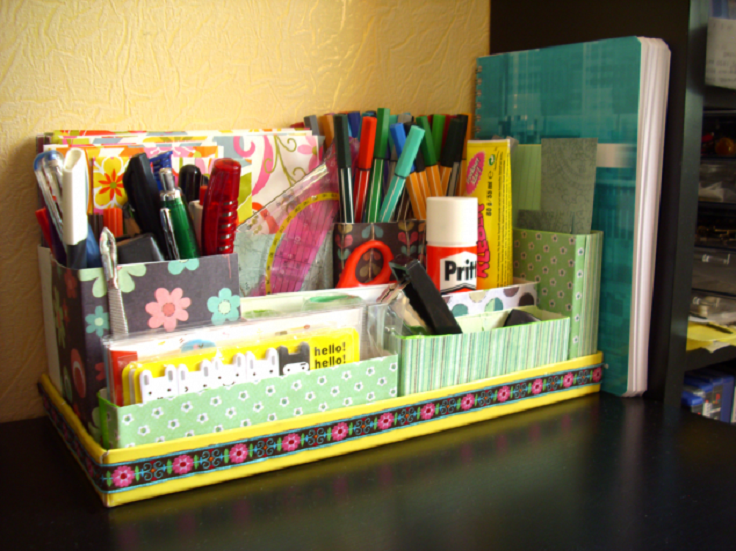 Desk-Organizer-using-Boxes Desk-Organizer-using-Boxes