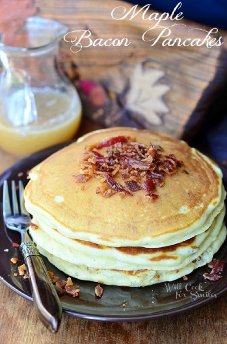 Maple-Bacon-Pancakes