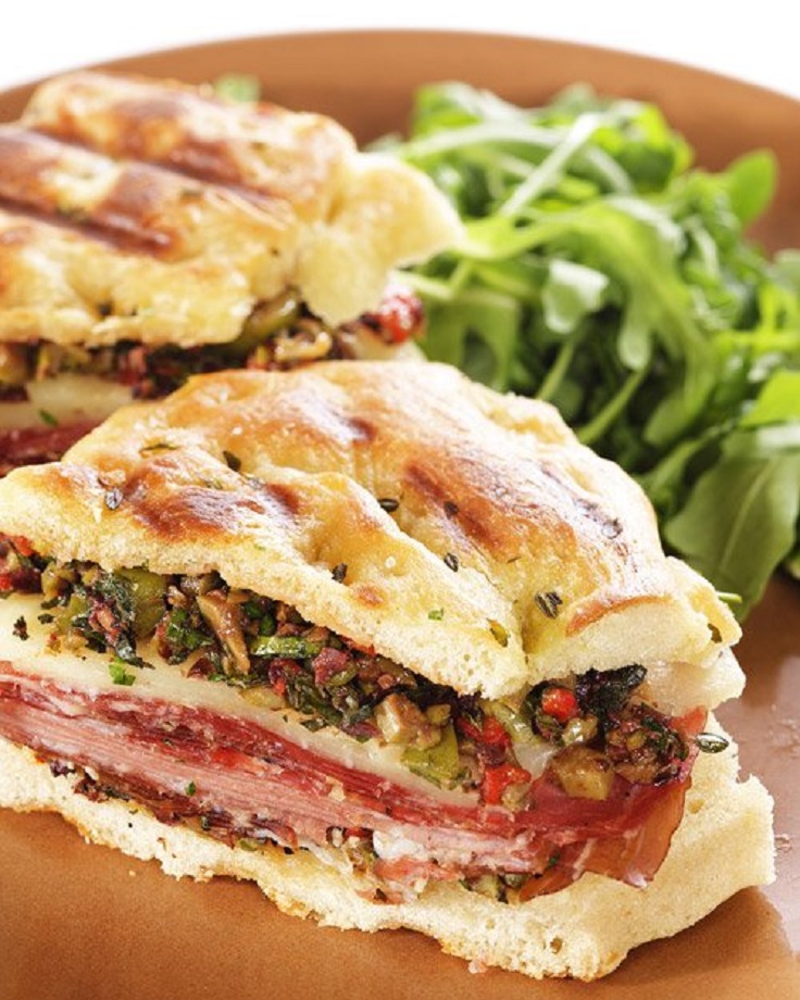 Muffuletta-Panini