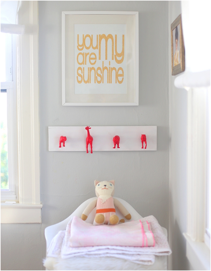 Neon-Nursery-Wall-Hooks Neon-Nursery-Wall-Hooks
