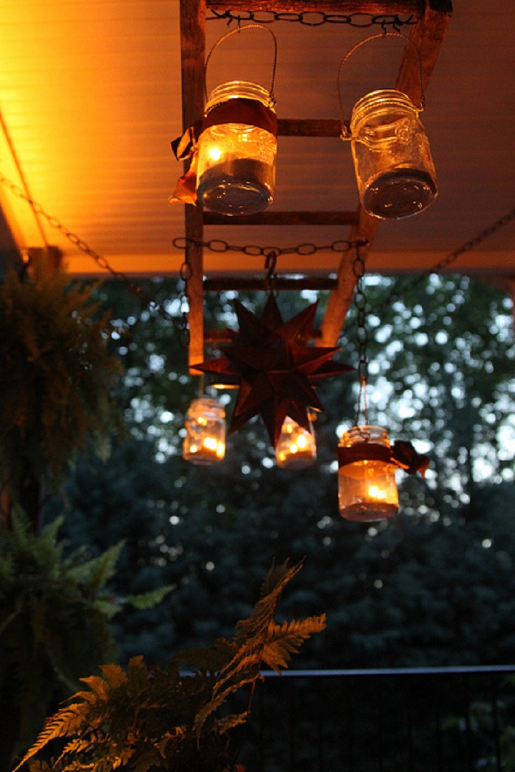 Pottery-Barn-Inspired-Ladder-Lantern-Hanger