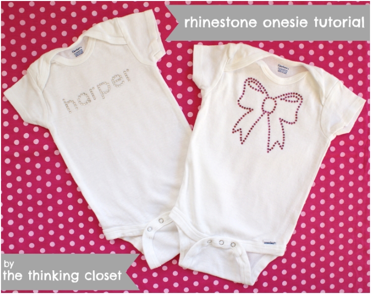 Rhinestone-Onesie Rhinestone-Onesie