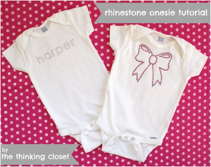 Rhinestone-Onesie