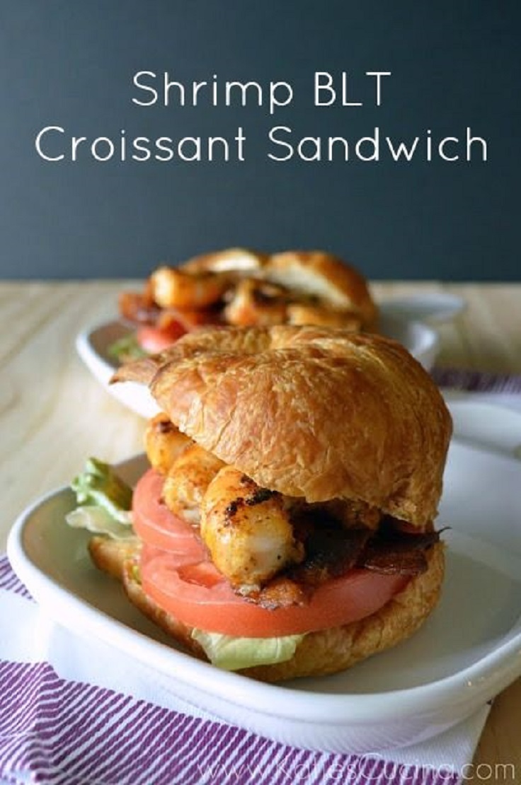 Shrimp-BLT-Croissant-Sandwich