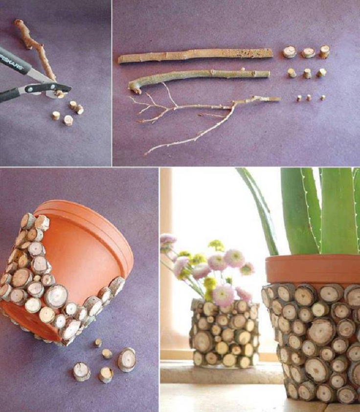 Wood-Sticks-Flowerpot