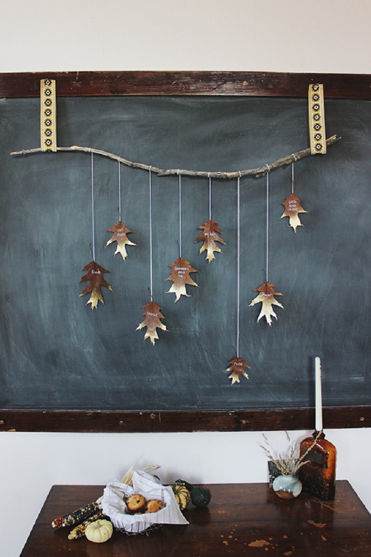 diy-leaf-garland