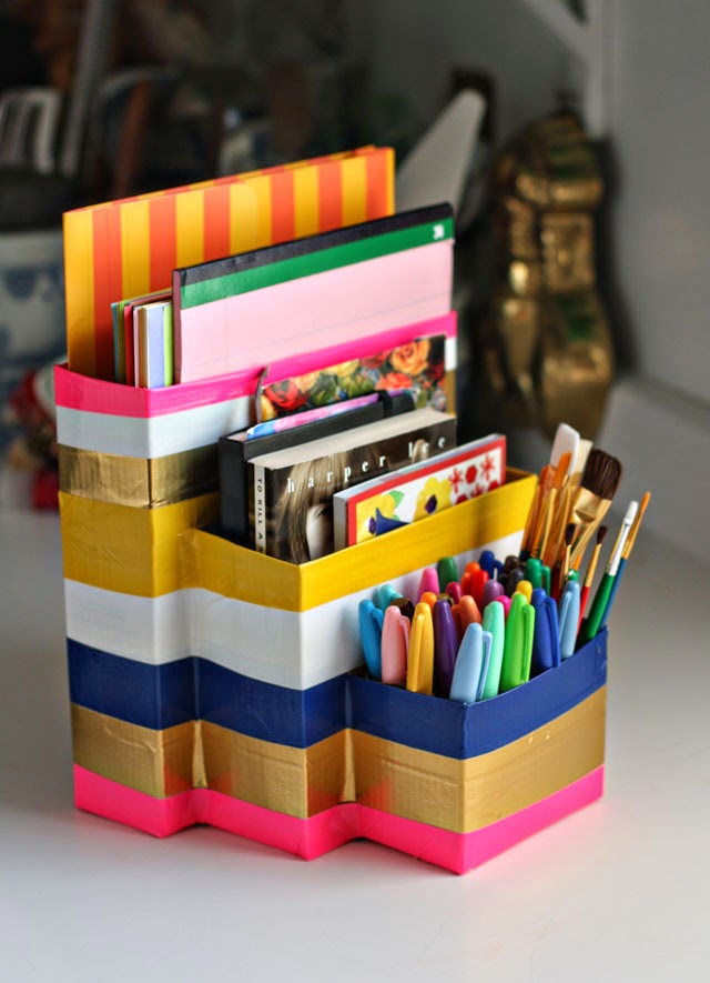duck-tape-organizers-desk-craft-diy-640-2 duck-tape-organizers-desk-craft-diy-640-2