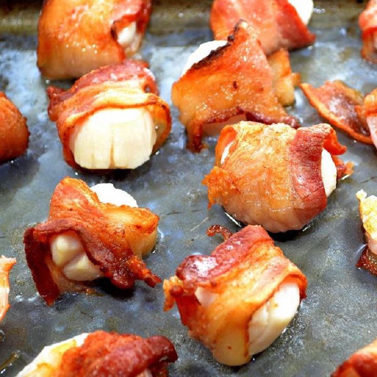 Bacon-Wrapped-Scallops
