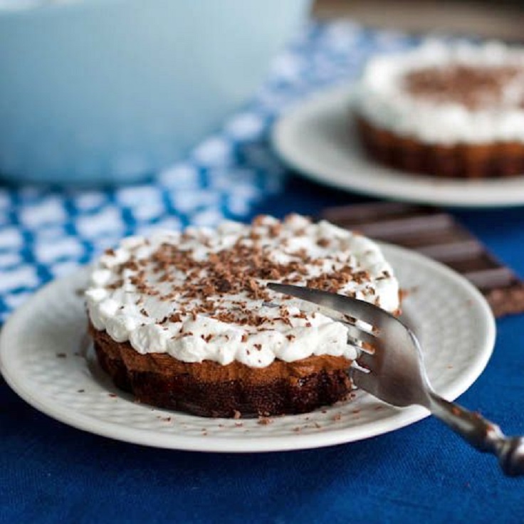 French-Silk-Brownie-Pie