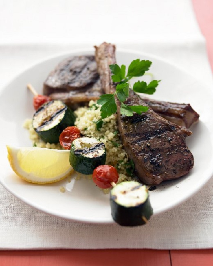 Grilled-Lamb-Chops-and-Vegetable-Kebabs