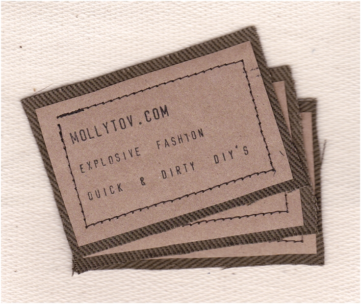 Handmade-Business-Cards-With-Fabric