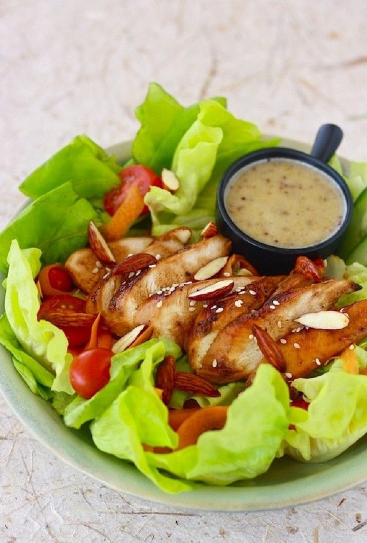 Healthy-Low-Carb-Honey-Glazed-Chicken-Salad