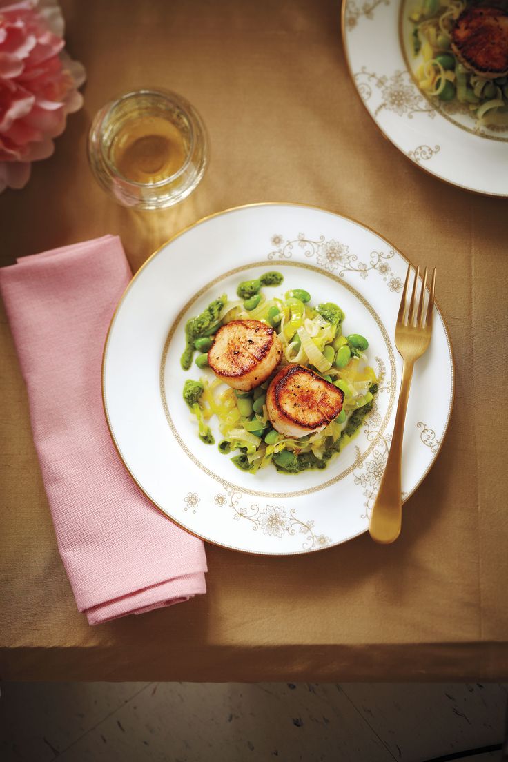 Lemon-Herb-Scallops