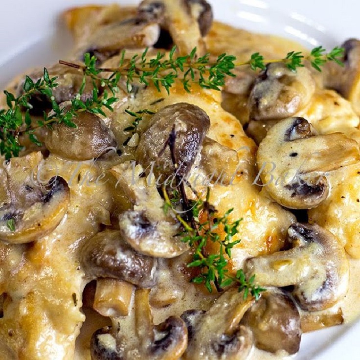 Mushroom-Asiago-Chicken