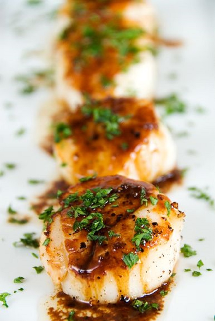 Pan-seared-Scallops