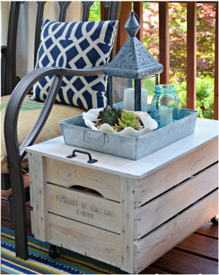 Repurposed-Crate-Storage-Table