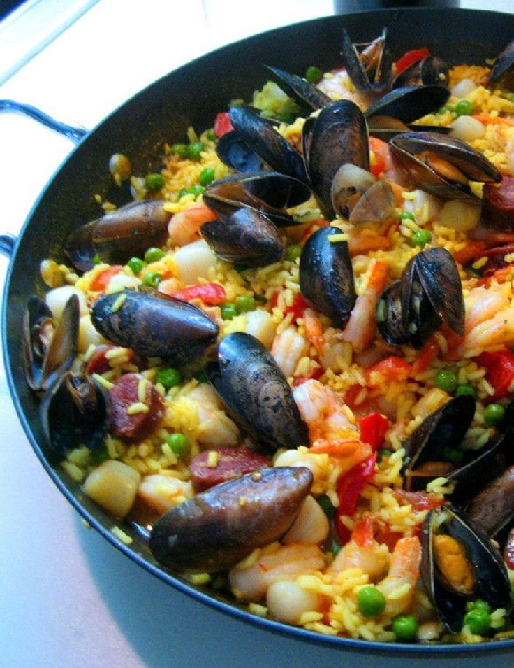 Seafood-Paella