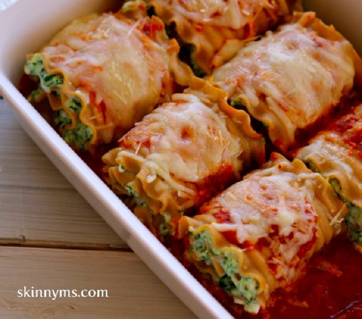 Skinny-Lasagna-Rolls