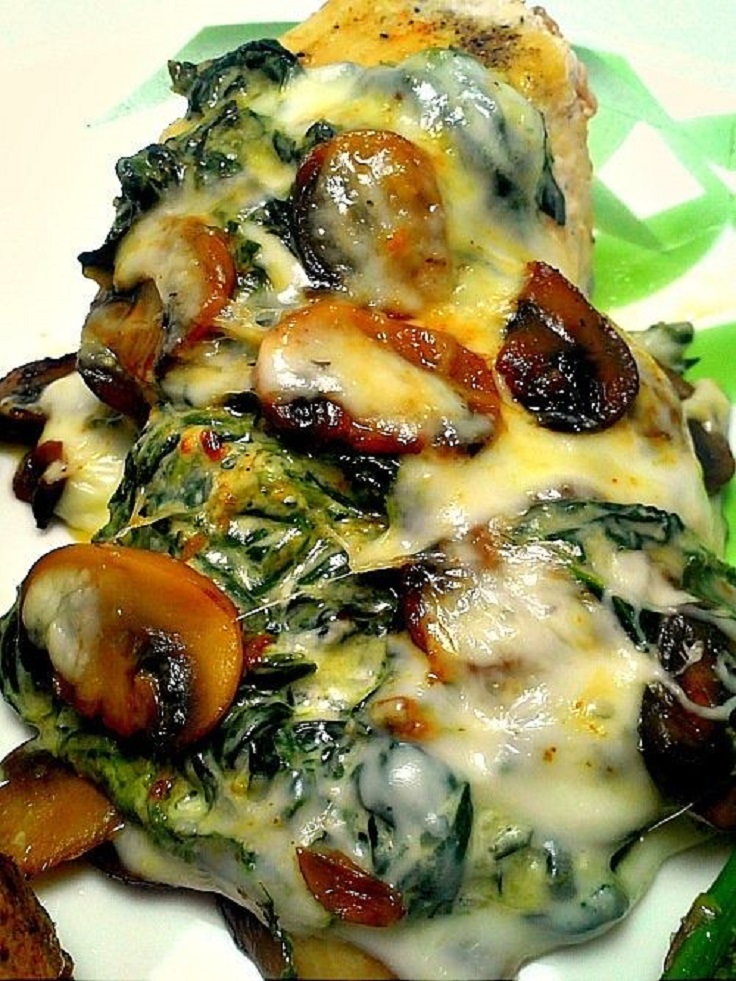 Smothered-Chicken-with-Mushrooms-and-Spinach