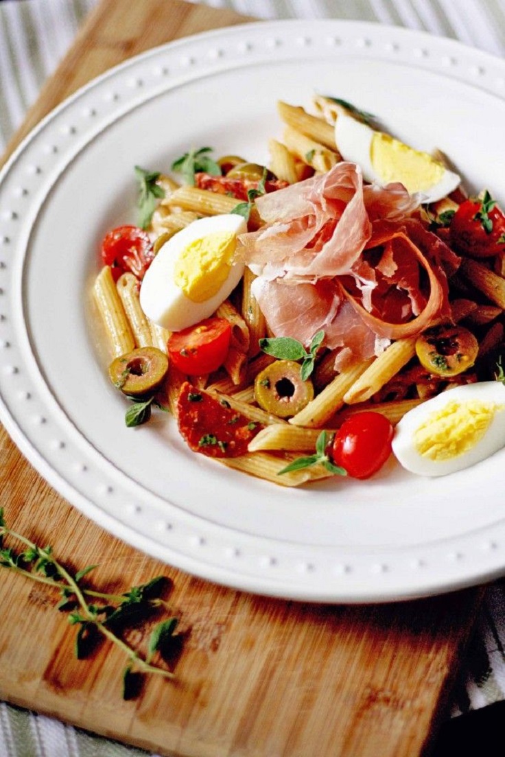 Spanish-Charcuterie-Pasta-Salad