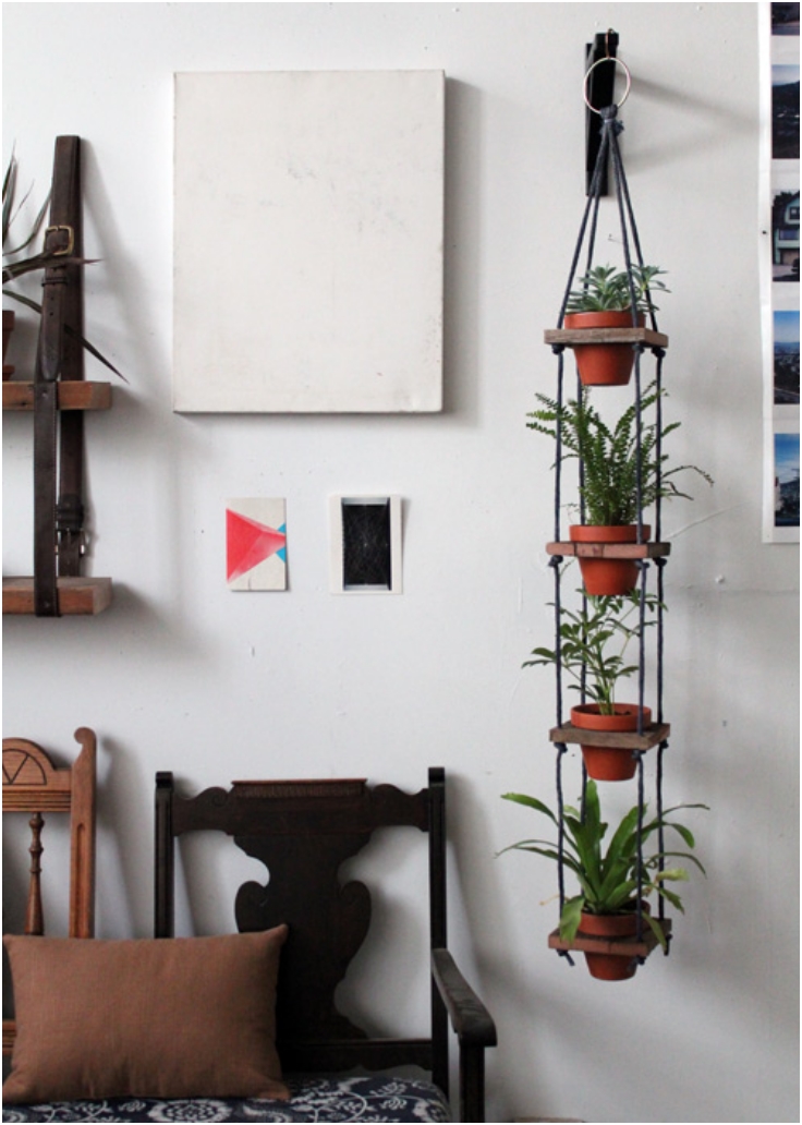 Tiered-Hanging-Pots