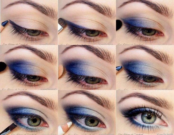 Blue-Eye-Shadow-Makeup-Tutorial