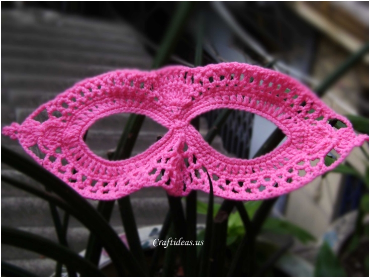 Crochet-mask
