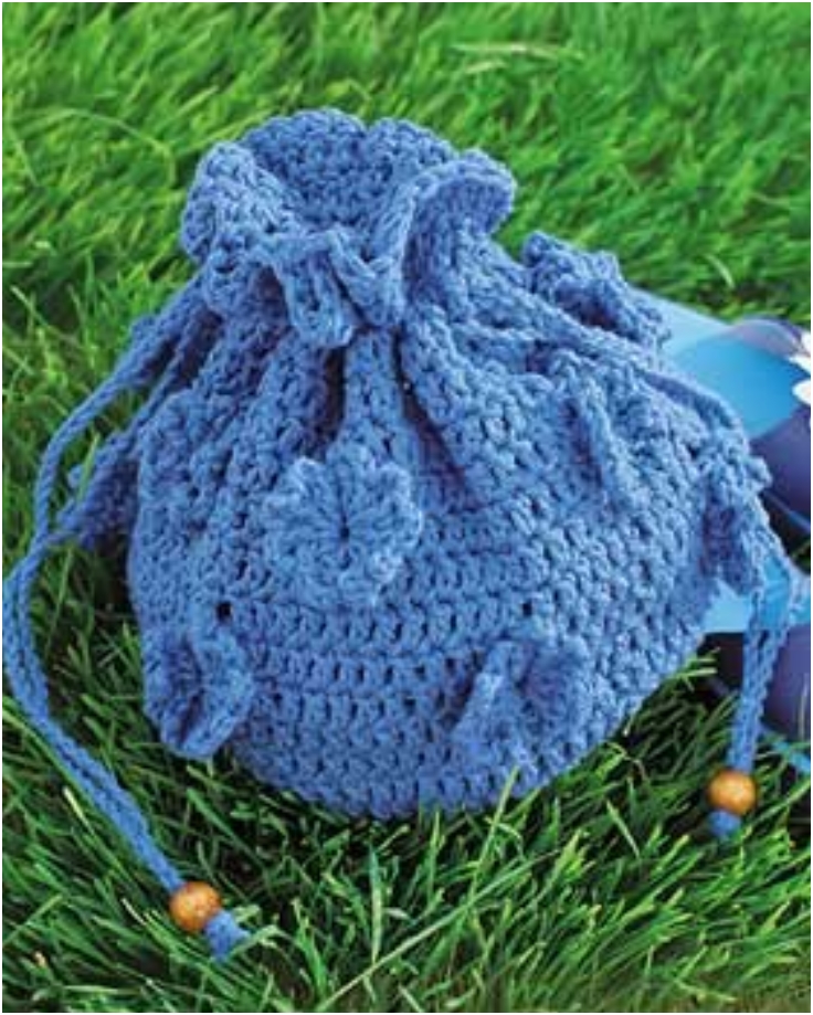 Drawstring-Flower-Bag