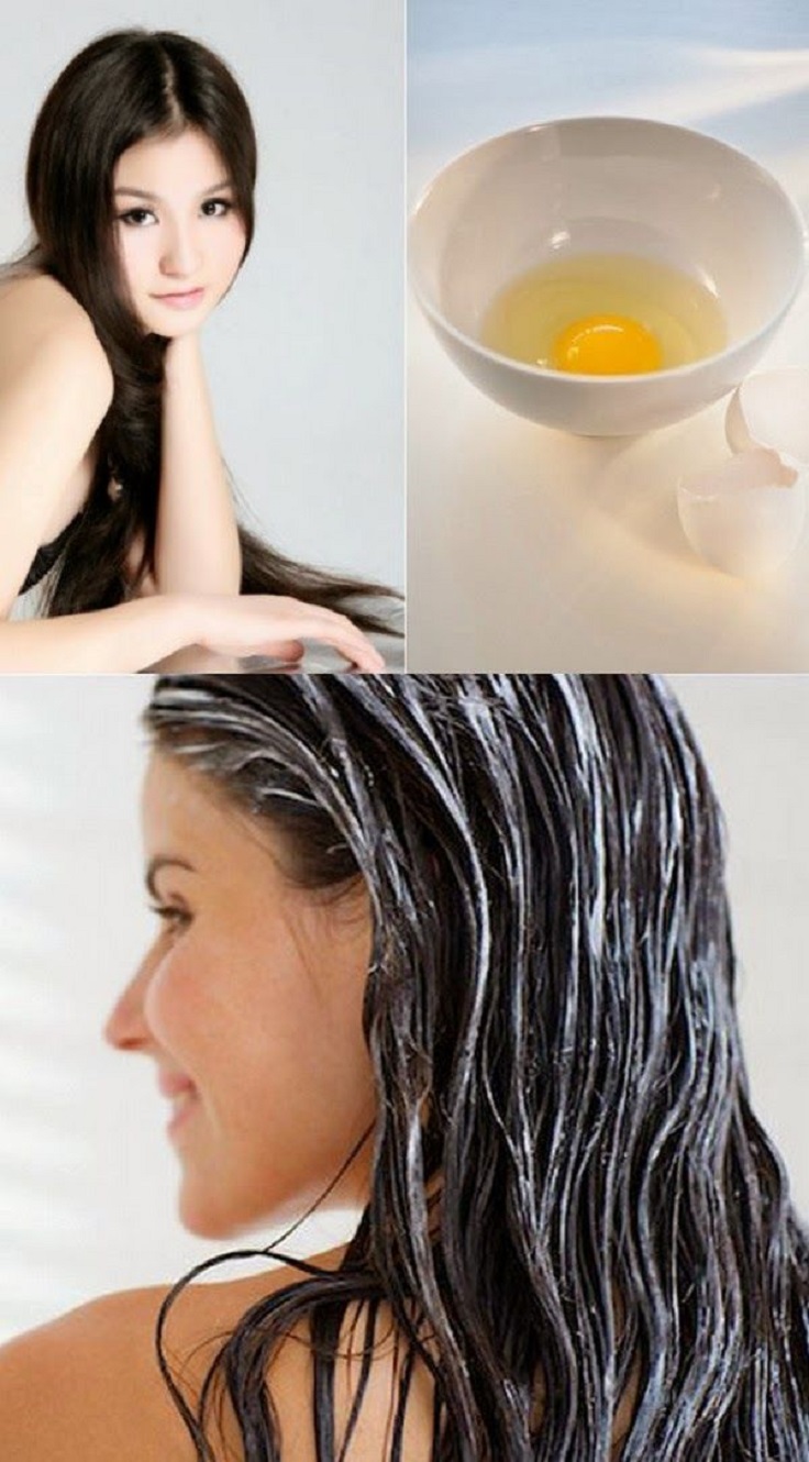 Egg-Yolk-Beer-Castor-Oil-and-Honey-Hair-Mask