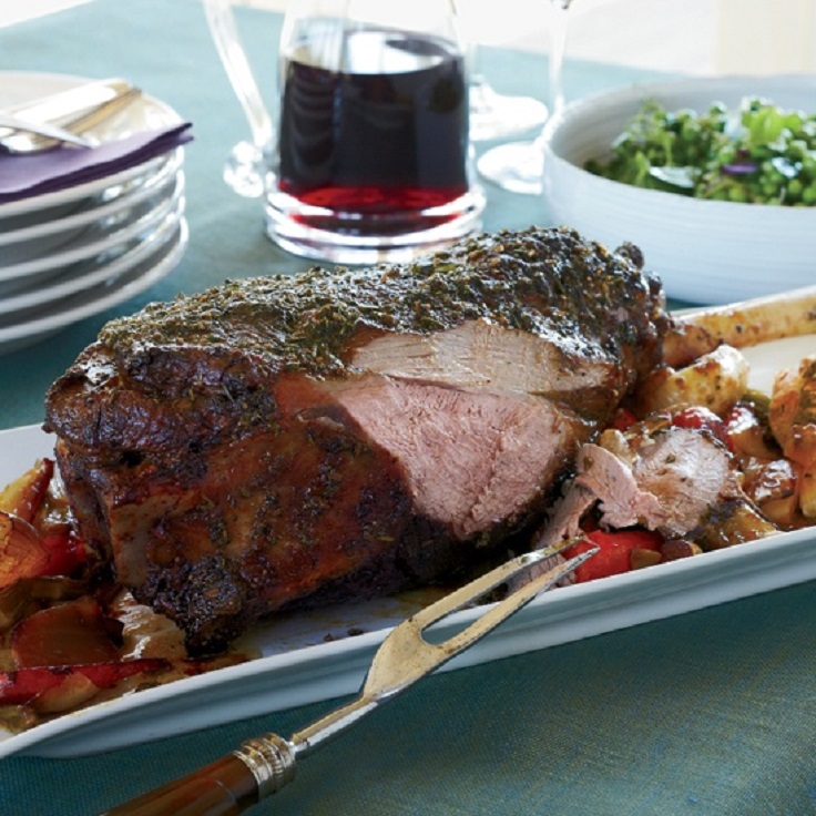 Garlic-and-Herb-Crusted-Leg-of-Lamb