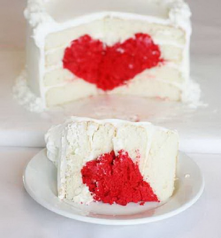Heart-cake