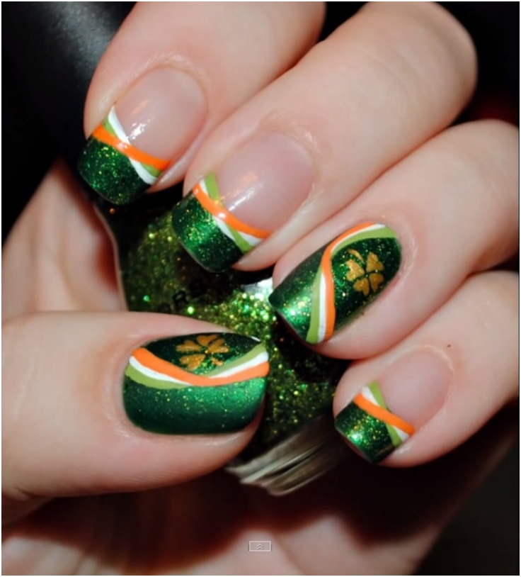 Irish-Pride-Nail-Art