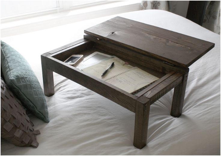 Lap-Desk-With-Storage-Compartment