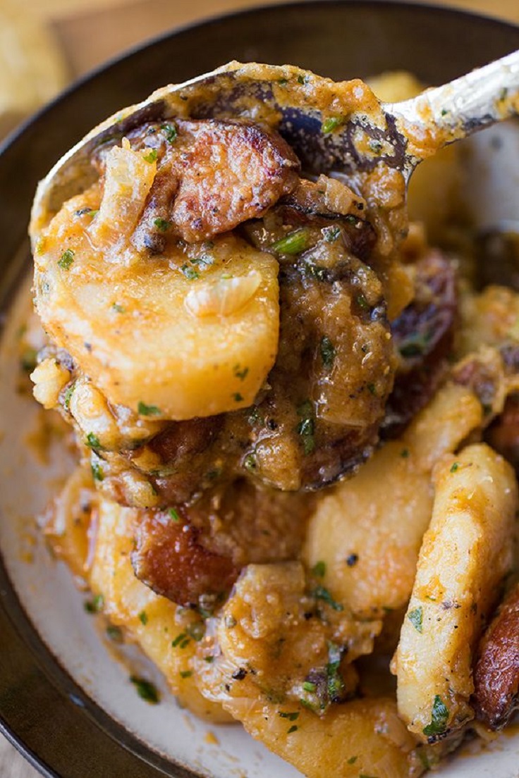 Saucy-Hungarian-Red-Potato-Goulash-with-Smoked-Sausage-and-Savory-Caramelized-Onions Saucy-Hungarian-Red-Potato-Goulash-with-Smoked-Sausage-and-Savory-Caramelized-Onions
