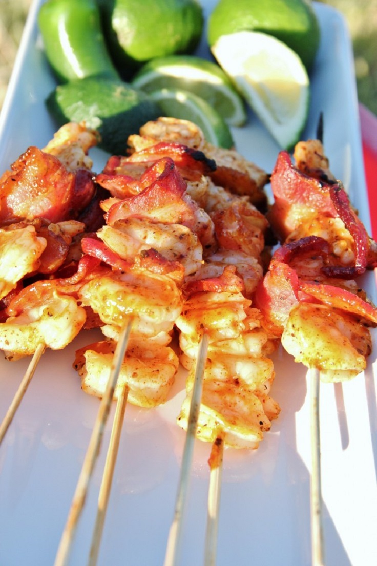 Shrimp-and-Bacon-Kabobs