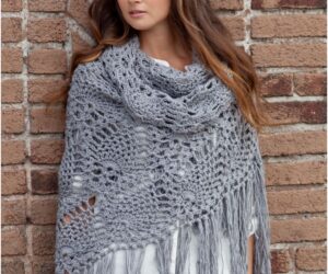 Top 10 Patterns For Cozy Knitted Or Crocheted Summer Shawls