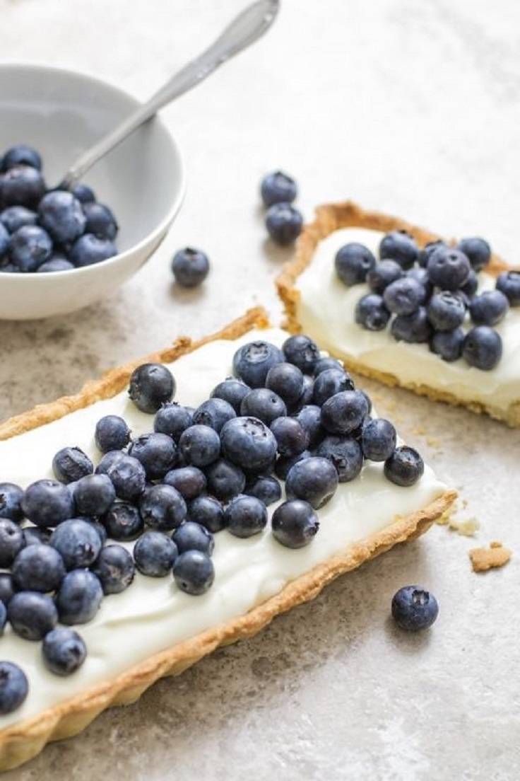 Blueberry-Mascarpone-Tart