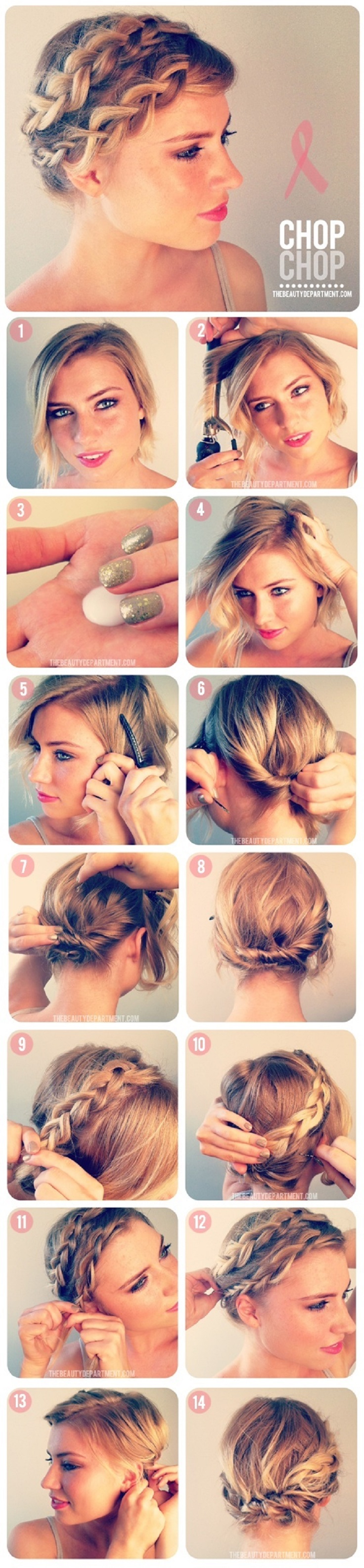 Top 10 Greatest Tutorials for Short Hair - Top Inspired
