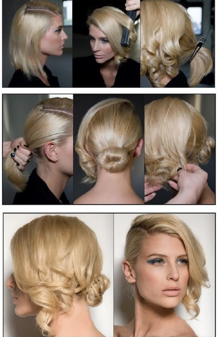 Chignon-Hair-with-Side-Wave
