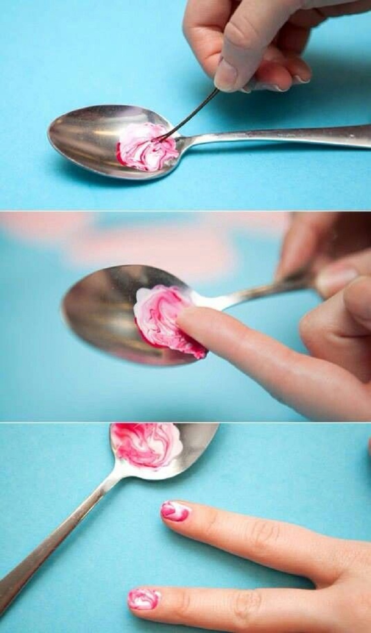 DIY-Manicure-with-a-Spoon