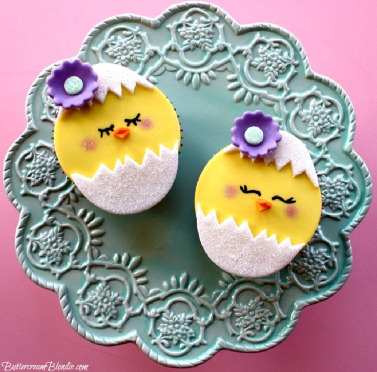 Hatching-Chick-Easter-Cupcakes