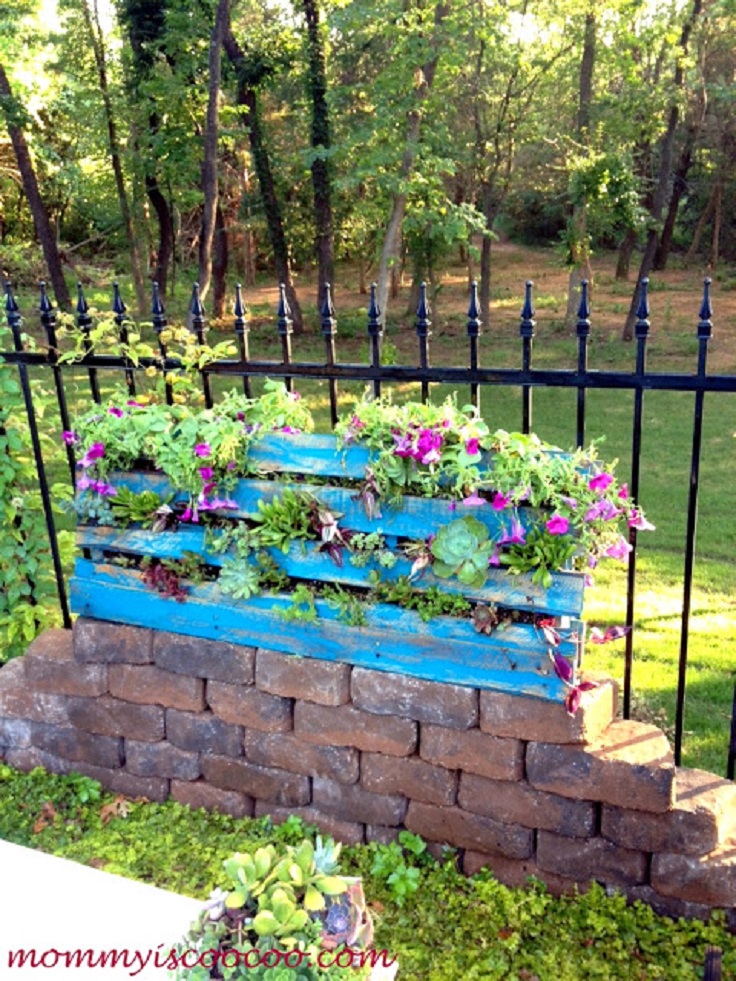 Make-a-Vertical-Garden-from-a-Pallet